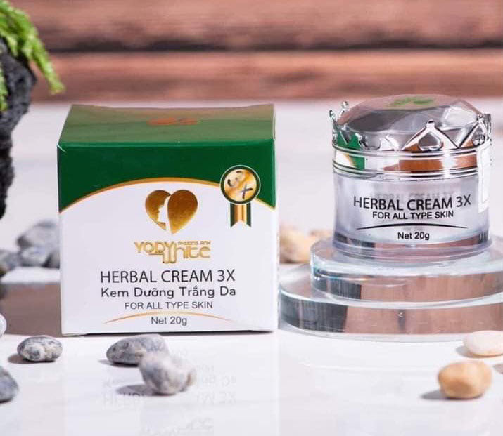 Kem face 3X Yody White Phương Anh - Kem dưỡng trắng da ban ngày Kem face 3X Yody White Phương An 